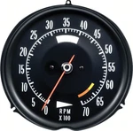 Oer Reproduction Tachometer 6500 Red Line For 1972-1974 Chevrolet Corvette. Fixed Price $149.98.