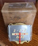 Nos 1947 1948 Lincoln H Series Continental Amperage Ammeter Gauge Gage. Fixed Price $189.00.