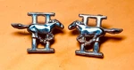 1975 Ford Mustang Ii Pony Horse Emblems D5ZB-16702A 16703A Set Lh Rh. Fixed Price $32.00.