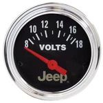 Auto 880242 2-1/16 Voltmeter Gauge -jeep Series. Fixed Price $80.99.