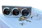 Classic Triple Racing Analog Gauge Amp Meter Water Temperature Oil Pressure. Fixed Price $29.99.