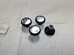 Dennis Carpenter 6395 Wiper/washer/heater/choke Knob-fits: 68-77 Bronco-lot Of 4. Fixed Price $42.99.