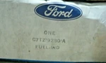 67 68 69 Ford F100 F250 F350 Fuel Gas Gauge Assy No C7TZ-9280-A. Fixed Price $35.00.
