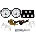 New Vintage Usa 68011-03 Performance Ii Gauges C3 Corvette, White. Fixed Price $989.99.