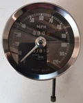 Mgb Vintage Smiths 120MPH Speedometer And Bracket SN6144/28 1216 (7813 Miles). Fixed Price $234.55.