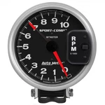Autometer Gauge Tachometer 5IN. 10K Rpm Pedestal W/ Red Line Sport-comp. Fixed Price $308.78.