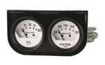 Autometer 2323 Gage Gauge Console, Oil Pressure/water Temperature 2", 100. Fixed Price $69.35.