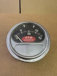 Vintage Sun 4,000 Rpm Tachometer RC-40 Red Football. Fixed Price $149.99.