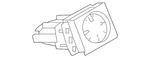 Genuine Volkswagen Clock 3AA-919-204-A. Fixed Price $125.64.