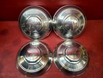 Nos New 1946 1947 1948 Lincoln Zephyr Dog Dish Hubcap Wheel Covers Set Of. Fixed Price $599.99.