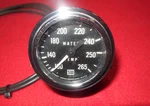 Vintage Stewart Warner 1/8" 100 - 265 Degree Mechanical Water Temp Gauge DAY2. Fixed Price $140.00.