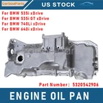 11137556664 1X For Bmw 2011-2018 535I 640I 740I 3.0L Xdrive Awd Engine Oil Pan. Fixed Price $156.14.