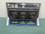 Trisco P-41017 Triple Gauge Ammeter Oil Pressure Water Temp New Car Truck Hotrod. Fixed Price $17.95.