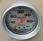 Auto Meter 4602 Pro-comp Ultra-lite Blower Pressure Gauge, 0- 60PSI, 5/8" Dia. Fixed Price $89.99.