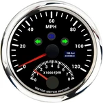 W Pro 85MM 3-3/8" 2 In 1 Gps Speedometer Tachometer Digital Odometer Mileage .... Fixed Price $106.59.