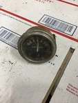 Vintage Old Stewart Warner Sw Amperes Gauge Untested Black And White Check. Fixed Price $28.75.