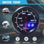 2" 52MM Pointer & Digital 7 Color Led Car Water Temperature Gauge Meter W/sensor. Fixed Price $37.69.