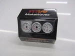 Make Waves Super Pro 3-GAUGE Competition Amp Oil Pressure Water New 5055 ST28. Fixed Price $39.99.