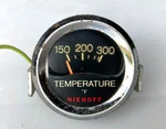 Niehoff 2" Vintage Temperature Gauge 150-300 Degrees Untested Meter Hot Rod. Fixed Price $15.99.