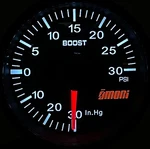 Omori 52MM Electrical Boost Turbo Gauge White Backlight Ships From Us. Fixed Price $90.00.