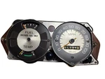 Vintage Stewart Warner Spedometer 100 Mph Fuel Gauge Engine Temp Dual Dash Set. Fixed Price $95.00.