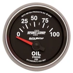 Autometer 3627 Sport-comp Ii Electric Oil Pressure Gauge. Fixed Price $128.45.