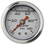 Autometer 2180 Mechanical Pressure Gauge 1-1/2" 0-60 Psi Silver. Fixed Price $57.58.