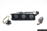 Volvo 240 Vdo 3 Gauges Set Outside Temperature C Sender Oil Pressure. Fixed Price $495.00.