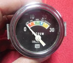 Vintage Stewart Warner 2- 1/8" 0-30 Inch Vacuum Gauge Gasser Hot Rod Scta Day. Fixed Price $110.00.