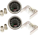 Airmaxxx Dual Needle Gauges 200 Psi Black Face 1/4" Ride Suspension Syste. Fixed Price $93.94.