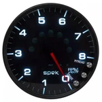 Autometer 5IN Tachometer 8000 Rpm W/shift Light Black Dial P23852. Fixed Price $454.79.