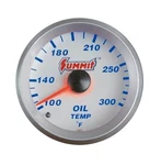 Summit Electrical Oil Temperature Gauge 1/16" Dia Silver Face G2882. Fixed Price $58.99.