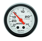 Auto Meter 5703 Phantom Mechanical 30 Psi Boost Press Vacuum Gauge 2 1/16". Fixed Price $91.00.
