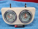 Stewart Warner 1960S Blue Green Line 80 Lb Oil Pressure & Amp Gauge 359AF-D5. Fixed Price $149.99.