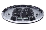 Dakota Digital Universal Elliptical Analog Gauges Kit Silver White VHX-1017-S-W. Fixed Price $945.25.