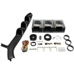 Glowshift Tinted Oil Press/water Temp/volt Gauges & Pod Fits 87-93 Ford Mustang. Fixed Price $304.99.