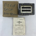 Frahm Tachometer 8-12 X1000 Rpm James G Biddle Company 188345 Cat. No. 2556 New. Fixed Price $88.96.