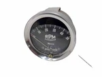Vintage Faria 5,000 Rpm Tachometer Curved Glass Lens Hot Rod Marine Muscle Car!. Fixed Price $175.00.