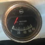 Oem Vintage Rac Oil Pressure Gauge 0-80 P.s.i. Psi 19000280 16 Original Part. Fixed Price $20.00.