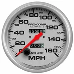 Autometer 4495 Ultra-lite Mechanical In-dash Speedometer 0-160 Mph, Inch. Fixed Price $265.00.