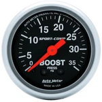 Auto Meter 3304 Sport-comp Boost Gauge. Fixed Price $86.99.