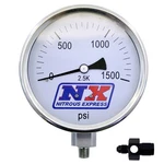 Nitrous Express 15542 Pressure Gauge Inch-high Accuracy 6AN. Fixed Price $98.10.