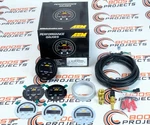 Aem X-series 300F 150C Water Trans Oil Temp Gauge W/ Faceplate Kit 30-0302. Fixed Price $229.71.