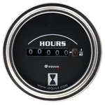 Equus Meter Gauge 7210; 7000 Series 0-10000 Hours In. Electric, Black. Fixed Price $49.77.