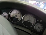 Speedometer Cluster Silver Numbered Gauges Pod Mph Fits Caravan 1099341. Fixed Price $48.80.