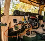 Hmmwv Under Dash Driver Side Close Out Panel 6044575 015483174 Humvee M1151 M998. Fixed Price $175.00.