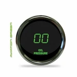 Intellitronix MS9114G Led Oil Pressure Gauge 2-1/16"0 To 99 Psi Chrome Green. Fixed Price $84.18.