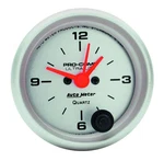 Autometer 4385 Ultra-lite Clock, 2-1/16", 12-HOUR, Analog. Fixed Price $149.81.