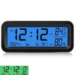 Timloon Car Dashboard Clock With Automatic Backlight Night(green & Blue), .... Fixed Price $24.62.