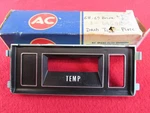 Nos 1968 1969 Buick Lesabre Electra Wildcat Riviera Dash Temp Gauge Bezel. Fixed Price $103.96.